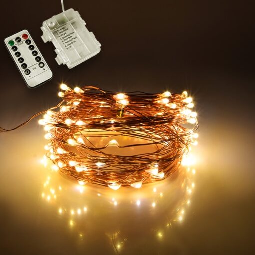 Χριστουγεννιάτικα Λαμπάκια με Μπαταρία