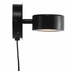Nordlux Clyde Φωτιστικό Τοίχου Μαύρο LED 4W 2700K –  2010821003