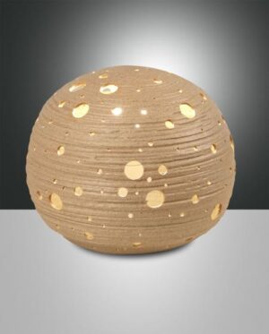 Επιτραπέζιο Φωτιστικό   Fabas Luce Corvara E14 Χακί Με Διακόπτη    – 3531-30-348