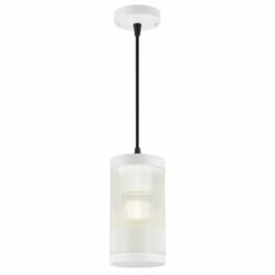 Nordlux Coupar Κρεμαστό Λευκό E27  Πλαστικό/Αλουμίνιο –  2218053001