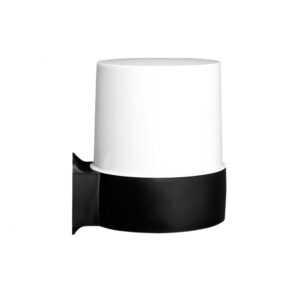 D-282 BLACK ΑΠΛΙΚΑ ΚΥΛΙΝΔΡ.OPAL ΣΚΕΤΗ ΠΛΑΣΤΙΚΗ 17.6×19.2cm Heronia -32-0101