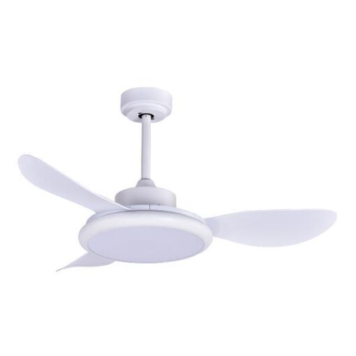 ΑΝΕΜΙΣΤΗΡΑΣ ΟΡΟΦΗΣ ΛΕΥΚΟΣ ΜΕ LED ΦΩΣ ΚΑΙ ΚΟΝΤΡΟΛ Φ107 DC 35W EUROLAMP – 300-25037