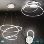 Φωτιστικό Οροφής Reality BOLOGNA  LED, 36W · 5100lm, 4000K Λευκό Ματ Μεταλλικό, Step Dimmable- R67051131