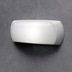 FUMAGALLI FRANCY-OP ΑΠΛΙΚΑ ΤΟΙΧΟΥ ΛΕΥΚΗ ΟΠΑΛ Ε27 300x130mm EUROLAMP – 145-26177