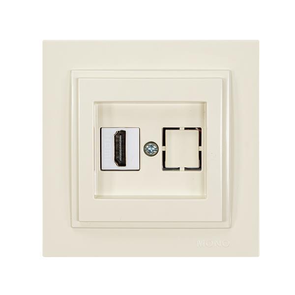 ΠΡΙΖΑ HDMI ΜΠΕΖ EUROLAMP – 152-10261