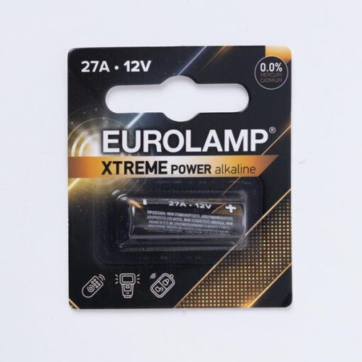 ΜΠΑΤΑΡΙΑ EXTREME 12V 27A 1τμχ EUROLAMP – 147-24140