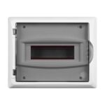 ΠΙΝΑΚΑΣ ΧΩΝΕΥΤΟΣ ΠΛΑΣΤΙΚΟΣ ECONOMIC 1X8 IP 40 (PE+N) EUROLAMP – 151-25031