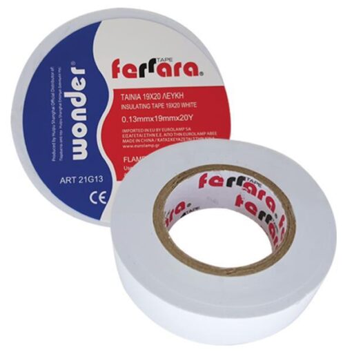 TAINIA 19X20 ΛΕΥΚΗ EUROLAMP 147-34000