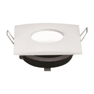 ΣΠΟΤ ΧΩΝΕΥΤΟ ΣΤΑΘΕΡΟ 82Χ82 ΑΛΟΥΜΙΝΙΟΥ GU10 IP65 ΛΕΥΚΟ EUROLAMP 147-52110