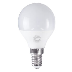 GloboStar® 60013 Λάμπα LED E14 G45 Γλομπάκι 4W 388lm 260° AC 220-240V IP20 Φ4.5 x Υ7.8cm Φυσικό Λευκό 4500K – 3 Years Warranty