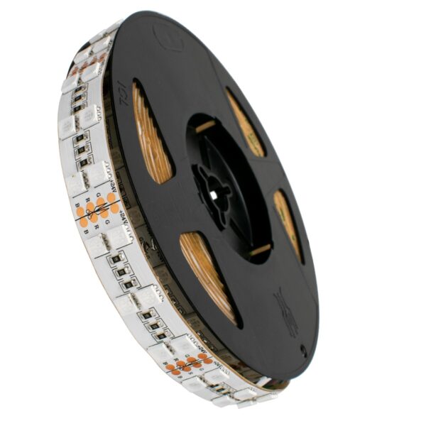 GloboStar® 70279 Διπλή Ταινία LED SMD 5050 5m 28.8W/m 120LED/m 2908lm/m 120° DC 24V IP20 RGB – 5 Χρόνια Εγγύηση