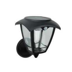 ΗΛΙΑΚΗ ΑΠΛΙΚΑ ΤΟΙΧΟΥ & ΑΝΙΧΝΕΥΤΗ ΚΙΝΗΣΗΣ 3W 400LM 165x225x210mm 3CCT DIMMING ΜΕ TYPE C IP44 EUROLAMP – 145-20860