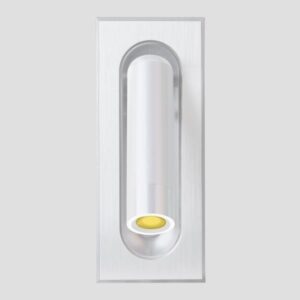ΑΠΛΙΚΑ ΤΟΙΧΟΥ ΧΩΝΕΥΤΗ LED 3W 3000Κ Α170 ΛΕΥΚΗ EUROLAMP 145-50002