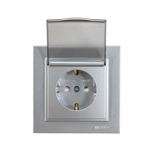 ΠΡΙΖΑ ΣΟΥΚΟ ΚΑΠΑΚΙ 16A ΑΛΟΥΜΙΝΙΟ ΜΕ ΠΑΙΔΙΚΗ ΠΡΟΣΤΑΣΙΑ ΑΣΗΜΙ EUROLAMP – 152-10434