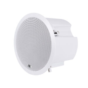 GloboStar® FDB C800T 98013 Facilities Speaker – Παθητικό Ηχείο Εγκαταστάσεων Χωνευτό Οροφής με Μετασχηματιστή 100V & 8Ω – 50W RMS (100W Peak) – 1 x 8″ Inches LF & 1 x 1″ Inches HF –  IP20 – Λευκό – Φ28 x Υ19.1cm