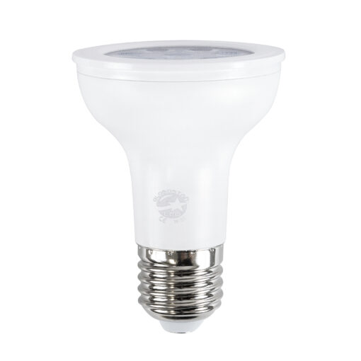 GloboStar® 60081 Λάμπα LED E27 PAR20 8W 800lm 90° AC 220-240V IP20 Φ6.5 x Υ8.5cm Ψυχρό Λευκό 6000K – 3 Χρόνια Εγγύηση