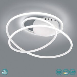 Φωτιστικό Οροφής Reality BOLOGNA  LED, 36W · 5100lm, 4000K Λευκό Ματ Μεταλλικό, Step Dimmable- R67051131