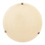 ΠΛΑΦΟΝΙΕΡΑ ΤΟΙΧΟΥ “ERIS” Φ40 2ΧΕ27 ΜΕΛΙ/ ΜΠΡΟΝΖΕ EUROLAMP 145-22415