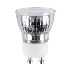 GloboStar® 76006 Σποτ LED GU10 MR11 4W 400lm 120° AC 220-240V με Λευκό Γαλακτερό Γυαλί Ψυχρό Λευκό 6000K – 2 Χρόνια Εγγύηση