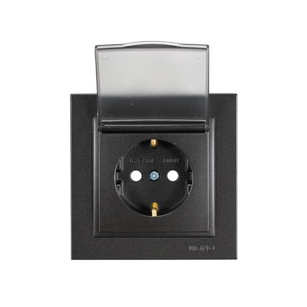 ΠΡΙΖΑ ΣΟΥΚΟ ΚΑΠΑΚΙ 16A ΜΑΥΡΟ ΜΕ ΠΑΙΔΙΚΗ ΠΡΟΣΤΑΣΙΑ ΜΑΥΡΟ EUROLAMP – 152-10334