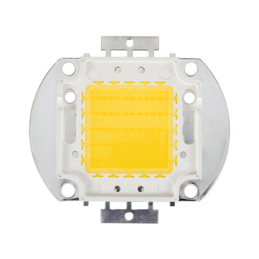 GloboStar® 73765 Υψηλής Ισχύος LED COB BRIDGELUX 50W 4000lm DC 28-32V – Μ5.6 x Π5.2 x Υ0.6cm – Θερμό Λευκό 2700K – 2 Χρόνια Εγγύηση