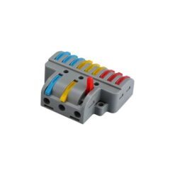ΚΛΕΜΜΑ ΑΝΤΑΠΤΟΡΑΣ ΤΡΙΠΟΛΙΚΗ 3/9 ΘΕΣΕΩΝ 0,20-2,5mm 32Α 250V EUROLAMP – 147-11069