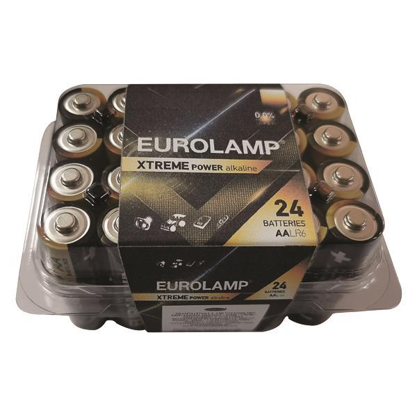ΜΠΑΤΑΡΙΑ EXTREME ΑΑ (LR6) 24τμχ 1,5V EUROLAMP 147-24128