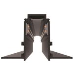 ΡΑΓΑ ΧΩΝΕΥΤΗ ΜΑΓΝΗΤΙΚΗ 1m ΜΑΥΡΗ EUROLAMP – 145-59900