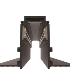 ΡΑΓΑ ΧΩΝΕΥΤΗ ΜΑΓΝΗΤΙΚΗ 1m ΜΑΥΡΗ EUROLAMP – 145-59900