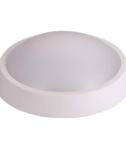 ΦΩΤΙΣΤΙΚΟ ΤΟΙΧΟΥ ΣΤΡΟΓΓΥΛΟ LED 24W Φ270×93 4000K IP65 ΛΕΥΚΟ PLUS EUROLAMP – 145-20034