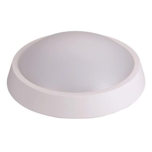 ΦΩΤΙΣΤΙΚΟ ΤΟΙΧΟΥ ΣΤΡΟΓΓΥΛΟ LED 24W Φ270×93 4000K IP65 ΛΕΥΚΟ PLUS EUROLAMP – 145-20034