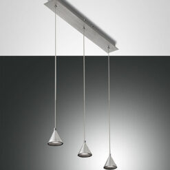 Κρεμαστό Φωτιστικό   Fabas Luce Delta LED 24W  Αλουμίνιο Dimmable  2260lm Θερμό 3000K – 3443-47-212