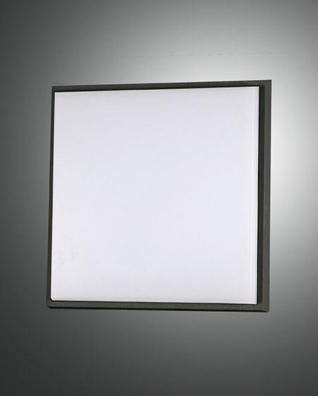Φωτιστικό Οροφής  Fabas Luce Desdy LED 23W  Μαύρο  IP54 2700lm Θερμό 3000K – 3314-61-101