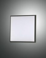 Φωτιστικό Οροφής  Fabas Luce Desdy LED 10W  Μαύρο  IP54 1050lm Θερμό 3000K – 3314-69-101