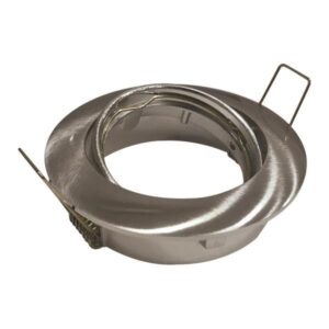 ΣΠΟΤ ΧΩΝΕΥΤΟ ΚΙΝΗΤΟ ΑΛΟΥΜΙΝΙΟΥ GU10 ΝΙΚΕΛ EUROLAMP 147-55623