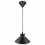 Nordlux Dial 25 Κρεμαστό Μαύρο E27  Μεταλλικό –  2213333003