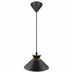 Nordlux Dial 25 Κρεμαστό Μαύρο E27  Μεταλλικό –  2213333003