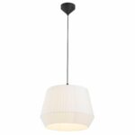 Nordlux Dicte 40 Κρεμαστό Λευκό E27  /Μεταλλικό –  2112353001