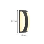 it-Lighting Wildwood -Επιτοίχιο φωτιστικό Ε27 σε λευκό χρώμα(80203624)