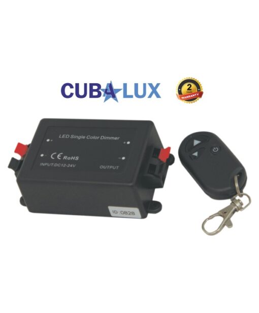 Dimmer RF 8A Με Χειριστήριο 12/24Vdc  CUBALUX CL13-0264