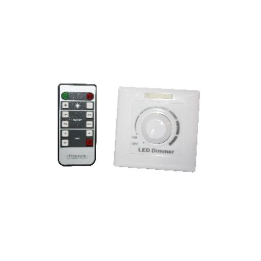 LED DIMMER ΕΠΙΤΟΙΧΟ 200W 220V AC & RF REMOTE ACA – DIMMER220