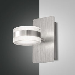 Φωτιστικό Τοίχου  Fabas Luce Dunk LED 16W  Αλουμίνιο   1510lm Θερμό 3000K – 3239-21-212