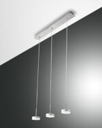 Κρεμαστό Φωτιστικό   Fabas Luce Dunk LED 24W  Αλουμίνιο Dimmable  2260lm Θερμό 3000K – 3239-47-212