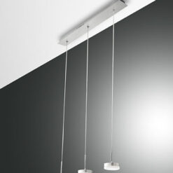 Κρεμαστό Φωτιστικό   Fabas Luce Dunk LED 24W  Αλουμίνιο Dimmable  2260lm Θερμό 3000K – 3239-47-212