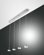 Κρεμαστό Φωτιστικό   Fabas Luce Dunk LED 32W  Αλουμίνιο Dimmable  3020lm Θερμό 3000K – 3239-49-212
