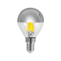 ΛΑΜΠΑ LED ΣΦΑΙΡΙΚΗ CROSSED FILAMENT 6.5W E14 2700K 220-240V DIMMABLE ΑΝΤΕΣΤΡΑΜΕΝΟΥ ΚΑΘΡΕΠΤΗ ΑΣΗΜΙ EUROLAMP – 147-78073