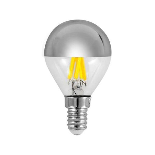 ΛΑΜΠΑ LED ΣΦΑΙΡΙΚΗ CROSSED FILAMENT 6.5W E14 2700K 220-240V DIMMABLE ΑΝΤΕΣΤΡΑΜΕΝΟΥ ΚΑΘΡΕΠΤΗ ΑΣΗΜΙ EUROLAMP – 147-78073