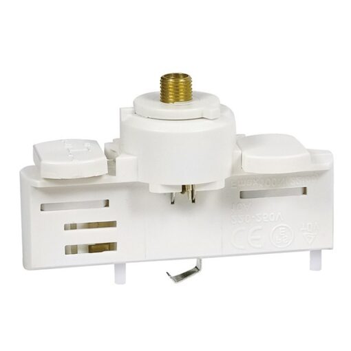 ΑΝΤΑΠΤΟΡΑΣ ΡΑΓΑΣ 4 ΓΡΑΜΜΩΝ 96X49 ΛΕΥΚΟΣ EUROLAMP – 145-59117