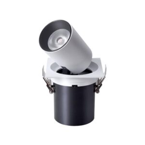 ΣΠΟΤ ΧΩΝΕΥΤΟ ΚΙΝΗΤΗ ΒΑΣΗ 12W Φ110 4000Κ ΛΕΥΚΟ EUROLAMP – 145-65020