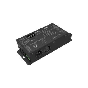 DMX512/RDM DECODER RGBW 8A*4CH 12-36VDC MAX32A D4-XE EUROLAMP – 145-71500